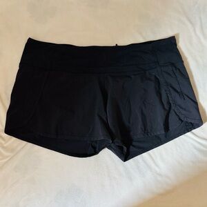 Lululemon speed shorts black